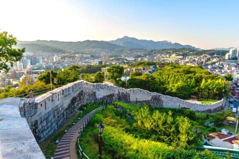 駱山城郭路線